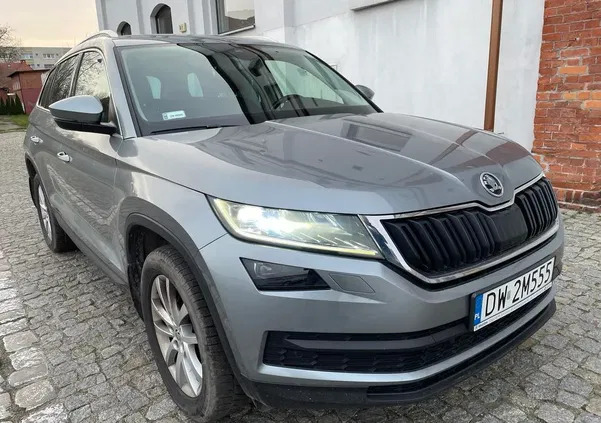 skoda kodiaq Skoda Kodiaq cena 78500 przebieg: 173000, rok produkcji 2017 z Oława